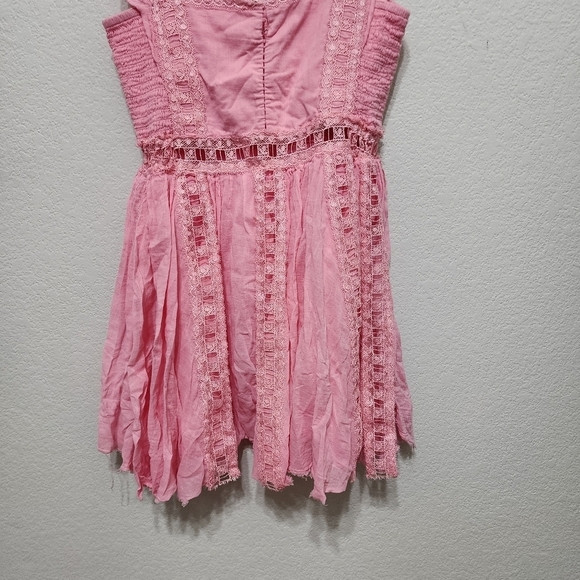 Free People Verona Pink Boho Dress Size XS - Picture 4 of 13